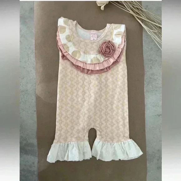 NWOT Giggle Moon Fruit of the Spirit Romper 6Mo - Picture 2 of 4